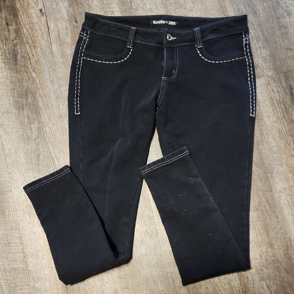 Vanilla Star Black Skinny Jeans